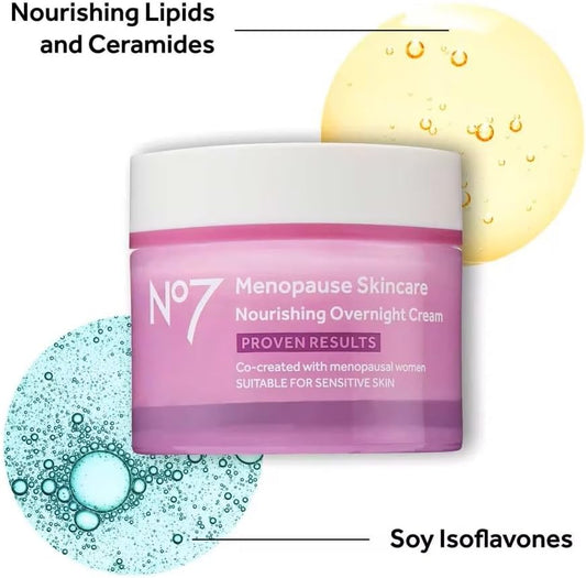 Menopause Skincare Nourishing Overnight Cream 50Ml (Pack of 1)